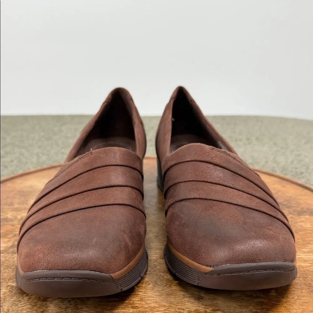 B True Baretraps Sheos Wm 10 M Gisela Brown Slip-On Loafers Comfort
